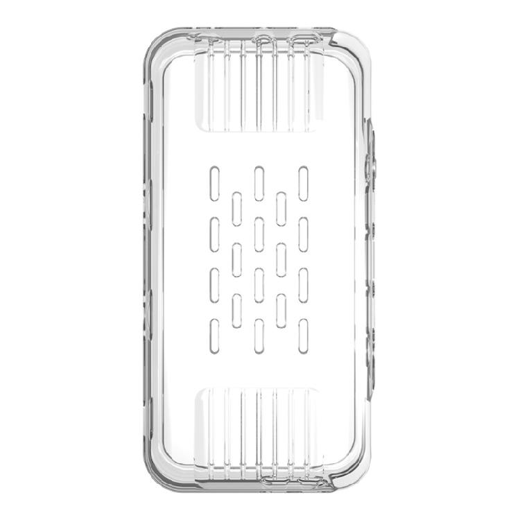 

Water Resistant Case Enclosure Shock Absorbing Flexible Cover for RG35XX H Gaming Console Offer Comprehensive Protective чистий