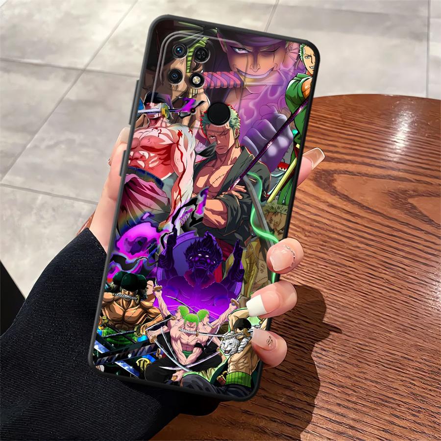 Case for Xiaomi Redmi 14C K40 K80 Pro 9 A3 A4 A5 12C A1 A2 Plus 10 13C Funda Phone Cover One Piece Fashion Luffy Zoro