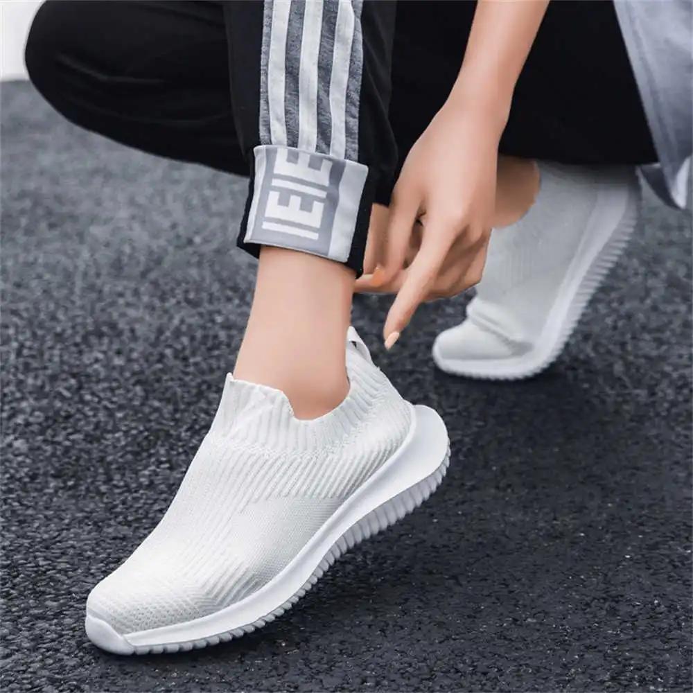 Fashion Knit Gray Men Red Shoes Woven Men's Trnis Men's Sneakers 45 Sport Runners 2025 Authentic Drop Shipping Leading Famous
