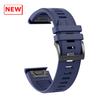 Cinturino in Silicone da 22 mm 26 mm per Garmin Instinct 3 2X Solar Band Fenix E 8 7 7X 6X 6 Pro/Quatix 7 6 5 3/Enduro 3 2 Braccialetto QuickFit