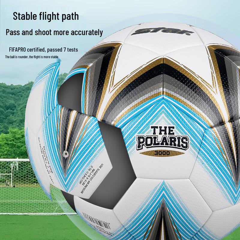 Star 3000 Εγκεκριμένη από τη FIFA Μέγεθος 5 Θερμοκολλημένη Μπάλα Ποδοσφαίρου