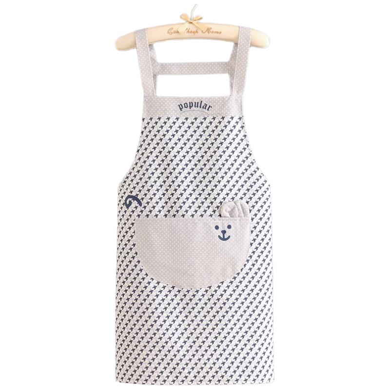 PINYU Милый водонепроницаемый кухонный фартук с кошкой