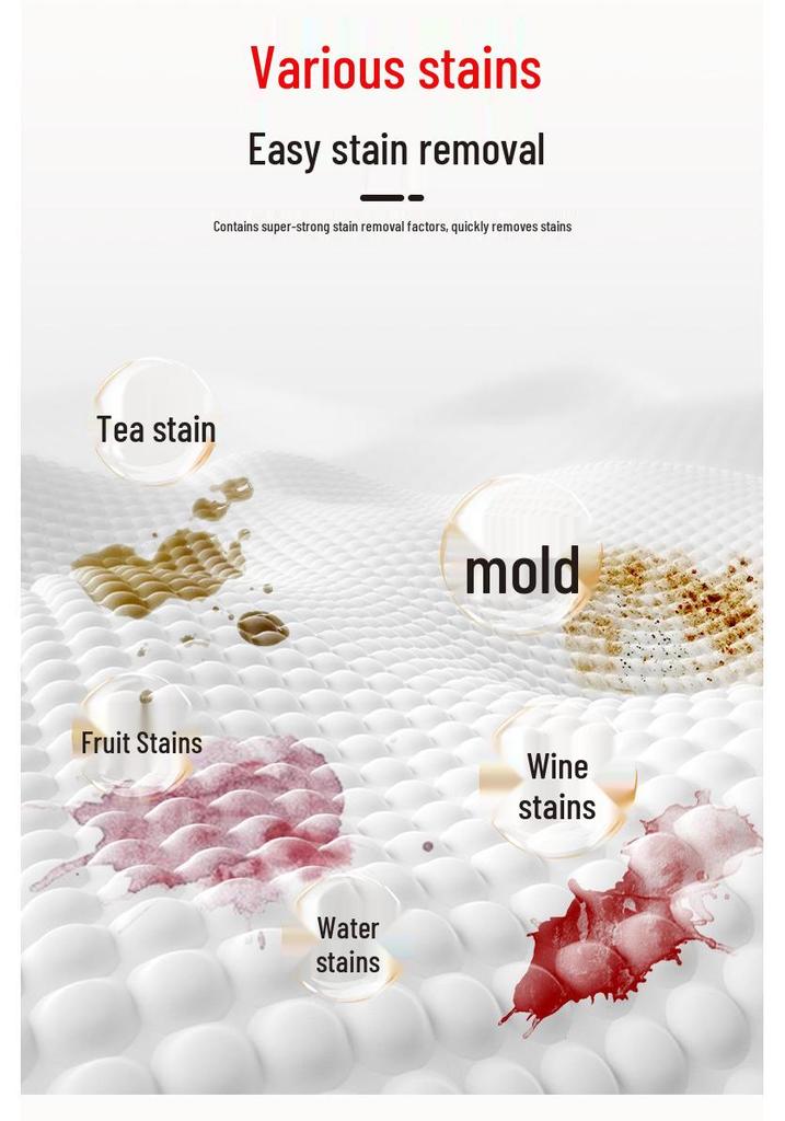 Wash-Free Wool Carpet Cleaner: Special Fabric Dry Cleaning & Oil Stain Remover.