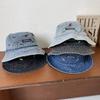 Hat Style Versatile Cherry Embroidery Womens Sunshade Hatscaps Fishermans