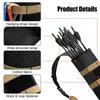 Single Shoulder Arrow Holder Bag Round Tube Arrow Tube Arrow Bag  Outdoor  Hunting Accessories