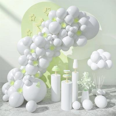 87 buc Lanț Baloane Latex Culoare Solidă Baloane Folie Decorațiune Petrecere Aniversară Băiat sau Fată Arc Nuntă Decorațiune Baby Shower