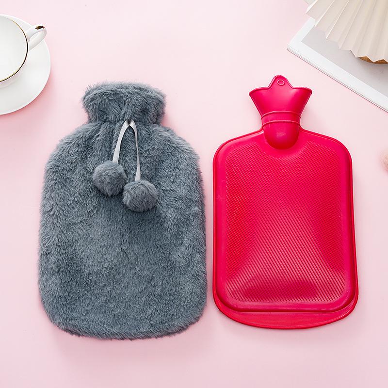 Safe and Warm Rubber Hot Water Bottle for Winter - Ideal for Students, Hand Warmer, Gloves, and Blanket Use