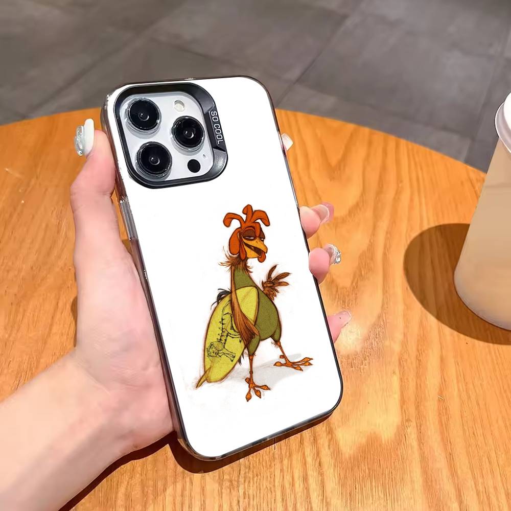 C-Chicken J-Joe Surf Phone Case For iPhone17,16,15,14,13,12,11,Pro,MAX Gray Matte Silicone Black Cover