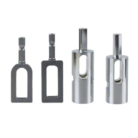 Electric Drill Wire Twisting Tool, Heavy Duty Wire Twister for Drill with 1/4" Hex Shank, Professional Wire Twisting Tool for Fencing, Rebar Tying,