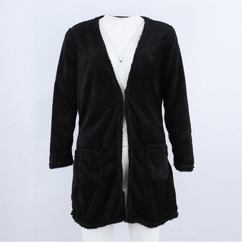 Premium Quality Women Long Sleeve Loose Sweater Knitted Cardigan Coat Jacket Outwear Casual For Effortless Style