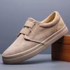 Herbst Neue Schuhe für Herren Freizeitschuhe Mode Canvas Flache Skateboard-Schuhe Coole Slipper