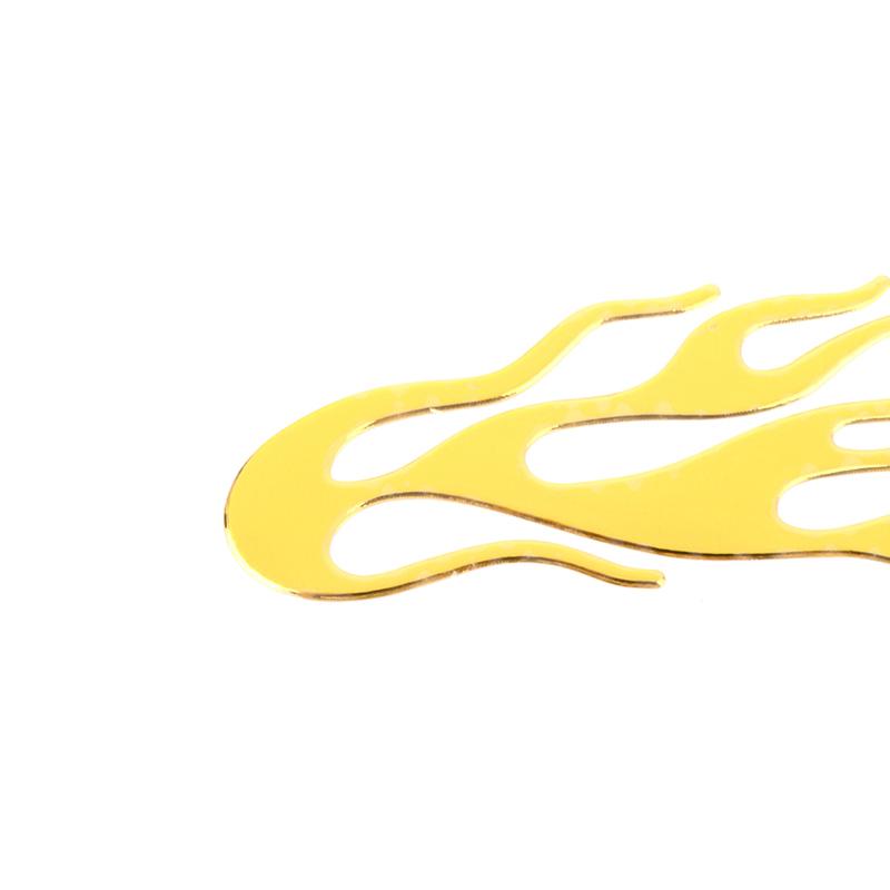 20*4Cm Car Motorcycle 3D Flame Fire Reflective Sticker Reflective Vinyl Decal