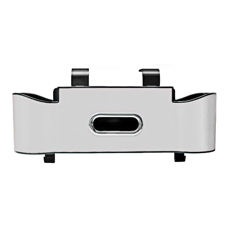 

Triplicate Function Vehicle Rear Seat Storage System Includes Drink owner Paper Tissue Case And Pockets For Phones Snacks Beverages Works With Various