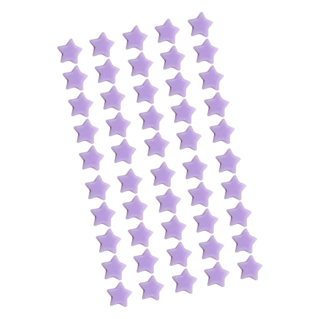50PCS Star Beads Cute Acrylic Star Loose Beads for DIY Craft Jewelry Making Bracelet Necklace