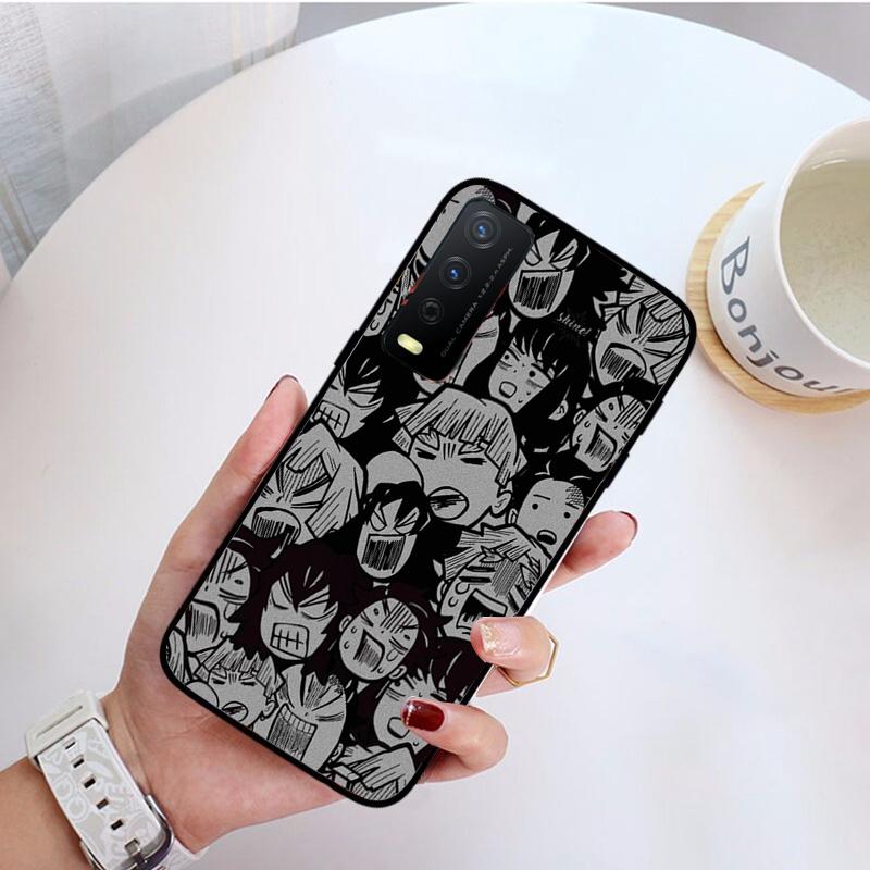 Anime Comic Demon Titan Deku Phone Case For VIVO Y31 Y21 Y70 Y21S Y20 Y72 1907 Y12 Y11S Y53S Y33S Y55 Y76 Y51 Y15S Y01