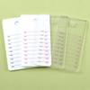1Pcs Lash Extensions Mixed Tray Eyelash Organising Tile Eyelash Board Beauty Tools Eyelash Pad Makeup Tool