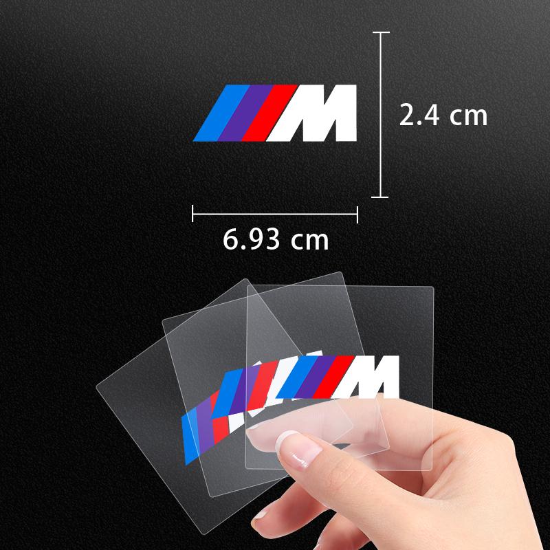 Interior Random Stickers Car Goods Car Steering Wheel Decal For BMW M M2 M3 M4 M5