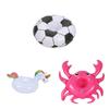 Pvc Inflatable Water Toy Red Crab Cup Holder Floating Drink Coaster For Pool Parties