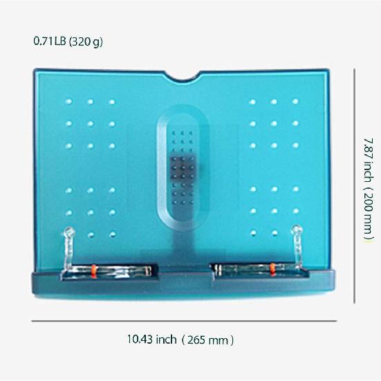 Actto BST-09 Green Portable Reading Stand/Book stand Document Holder (180 angle adjustable)
