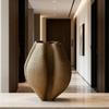 Artistic Vase Irregular Geometric Folds Flowerpot Resin Handicrafts Flower Arrangement Accessories Flower Vase Home Decoration