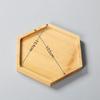 Bamboo Tray PlantMini Plant Pot Rack Multi-meat Pot Tray Balcony Storage Kitchen Storage Bathroom Storageround Tray Square