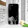 Creative Black Stardust Girl Pattern Phone Case for OPPO Reno 13 12F 11 10 Pro Plus A98 A74 A59 Find X8 X5 X3 Lite 5G Soft Cover