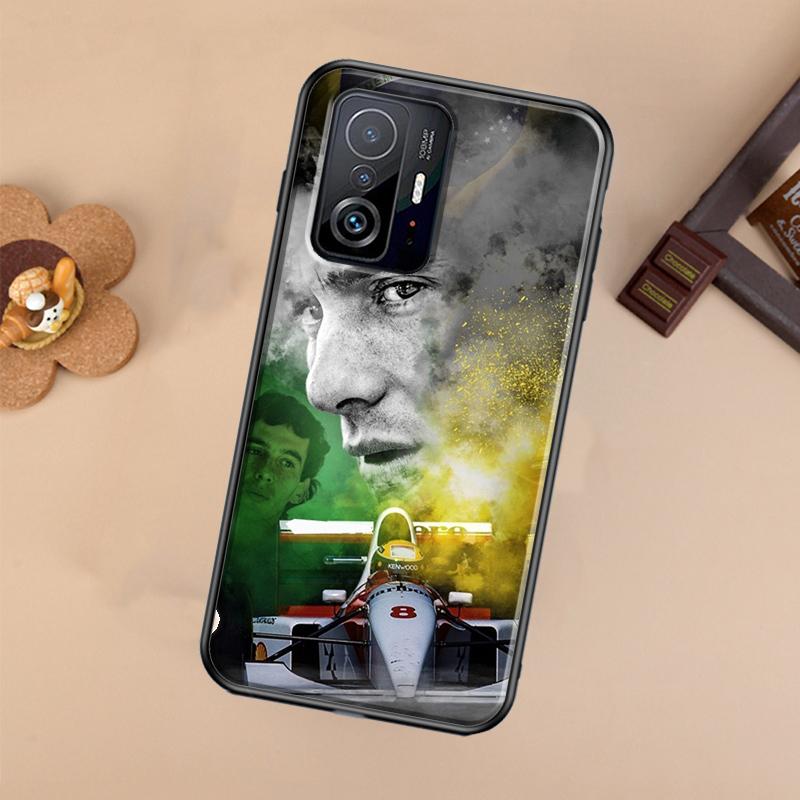 Ayrton Senna F1 Case For Xiaomi POCO X7 X6 Pro X3 X5 M6 F3 F5 F6 Pro 11T 12T 13T 14T Pro 13 14 Ultra Cover