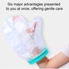 Shower Care Cover Reusable Cast Bag Waterproof Quick Drying Injured Arm Shower Sleeve Arm Injury Shower Protector