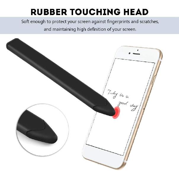 

Черные емкостные прецизионные неметаллические ручки для телефона Резина + Пластик Универсальная замена Плоская емкостная ручка для для BlackBerry Черный (черный)