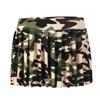 2024 Elastic Waistband Super Short Pleated Skirt, 32 cm Length, No Safety Pants