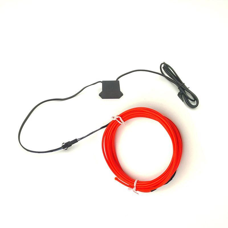 Vibrant Neon Led Light Glow El Wire String Rope For Stunning Party Decorations