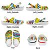 Printed EVA Clogs for Beach Pool Garden Lightweight Breathable Slip On Shoes Women Men Home Bathroom Sandals Home Outdoor Use