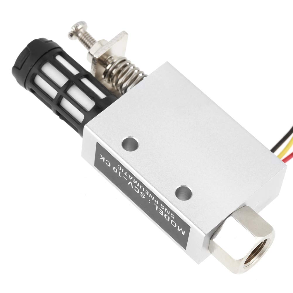 Oumefar SCV-10CK Vacuum Generator Negative Pressure Generator Pneumatic Exhaust Compact Air Ejector Fitting with Switch