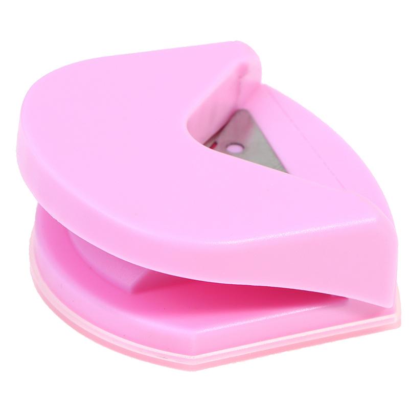 Mini Corner Trimmer Corner Durable Rounder Punch R4 Diy Paper Cutter Pink