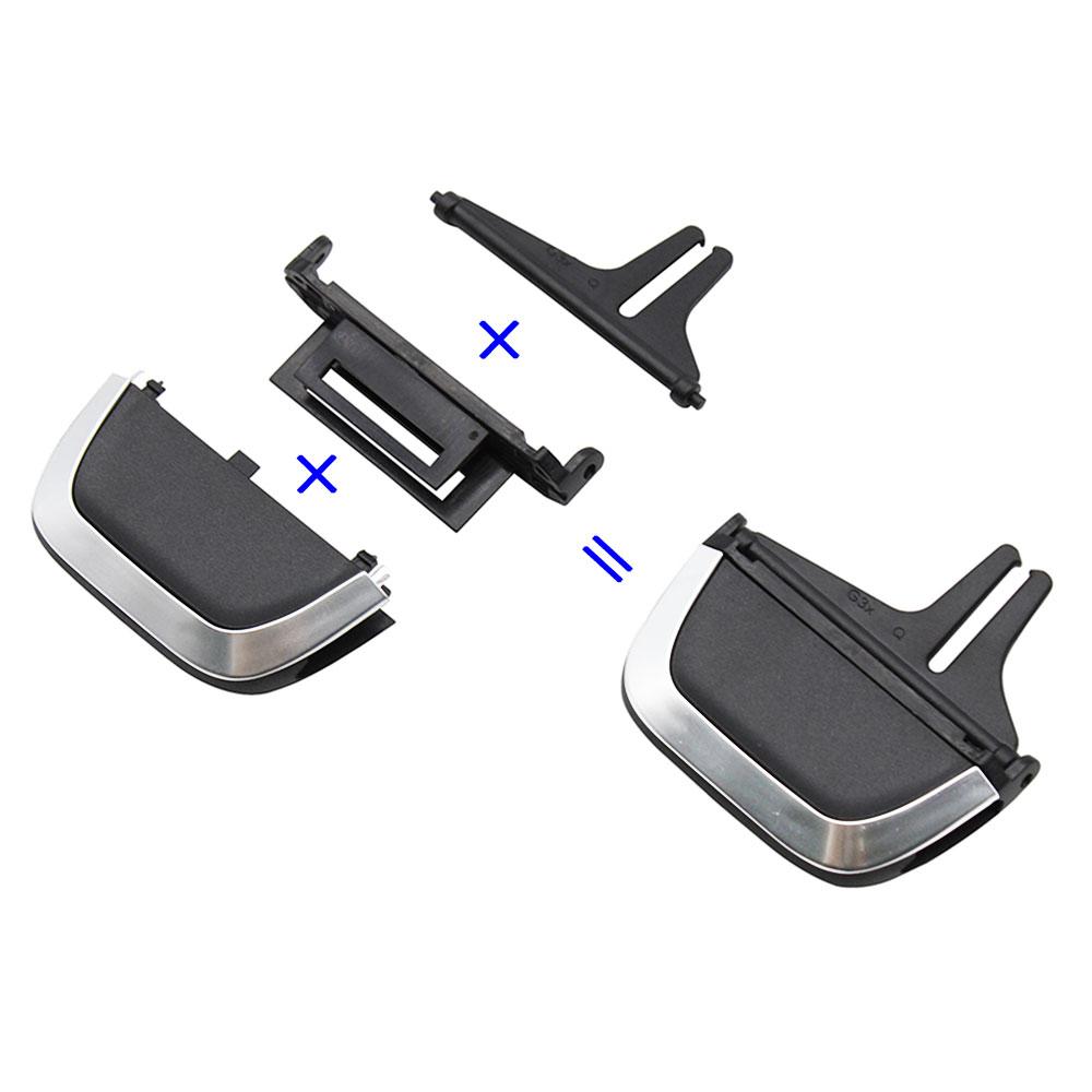 Vorne Hinten Klimaanlage AC Lüftungsgitter Lasche Schieber Clip Reparaturset Für BMW 5 6GT Serie G30 G31 G38 G32 520d 525i 530i