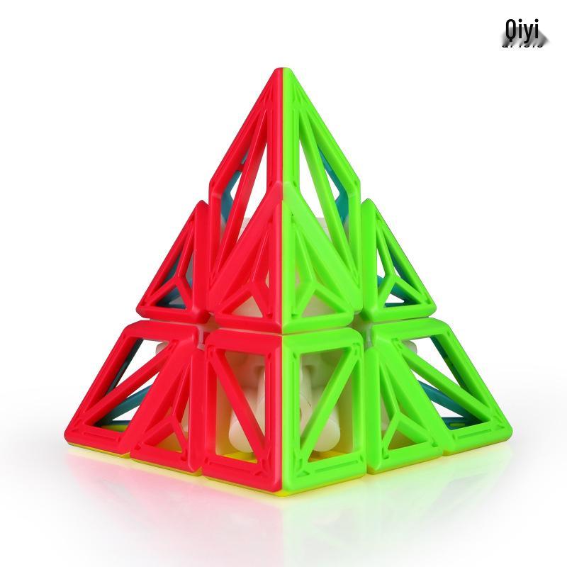 Qiyi DNA Series: Flat, Concave Three-Layer, and Pyramid Magic Cubes