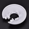 2 Pieces Flange Pipe Cover Heat Sink Water Drain Line for Faucets