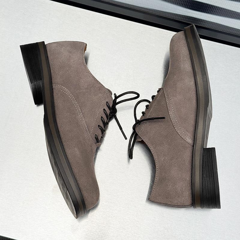 Fashion 2025 Brand men Footwear Classic Brand Design Mens Casual Shoes outdoor pu Leather Business Shoes Oxfords Lace-up Men dress shoes