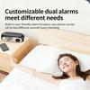 Compactly Bluetooth-compatible 5.0 Speaker Featuring Mirror Clock LED Mood Light And Freeing Hands Calling For Daily Use