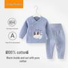 Unisex Baby Quilted Cotton Clothing Set for Spring, Autumn, Winter - Thick, Warm, Temperature Locking