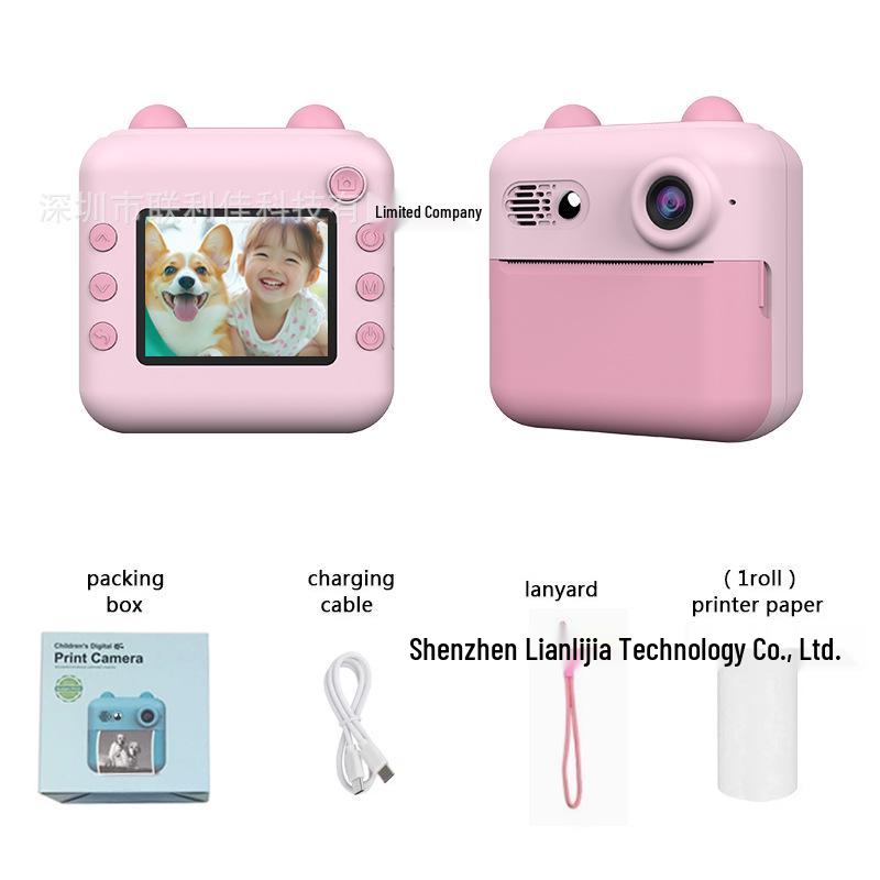 High-Definition Instant Mini Camera for Kids with Thermal Printing