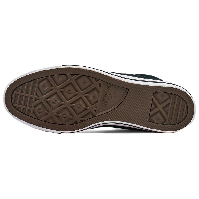Converse Ct Street Comfortable Versatile Mid-Top Canvas Shoes Unisex Sneaker Black 149545C