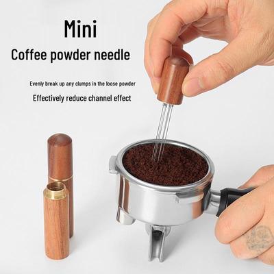 Portable Needle-Type Coffee Powder Sifter & Stirrer Tool