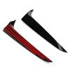 2pcs Gloss Black Rear Window Spoiler Side Wing Cover Trim For BMW X3 F25 2011-17