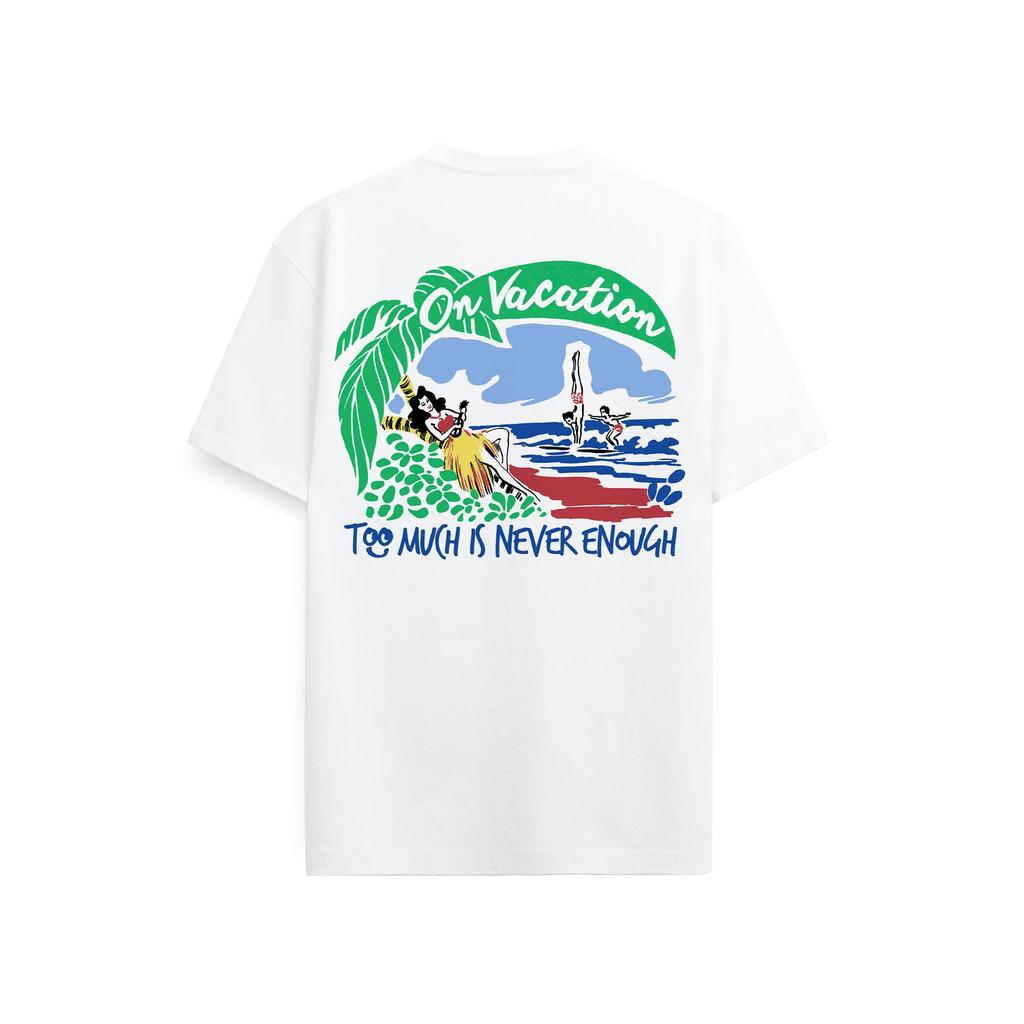 Sports Fashion Brand Summer Printed Cotton Short-sleeved Crew Neck High Quality Outdoor Surfing Top Casual Loose T-shirt Unisex