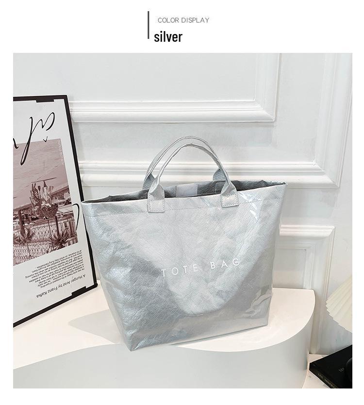 Versatile Large-Capacity Tote Bag - Trendy, Minimalist Style Women's Handbag for Everyday Use