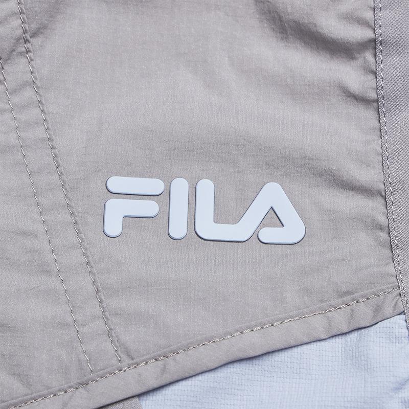 Fila Original Cool Touch Mountain Outdoor Hooded Vest Women Vests Gravel-Gray F11W629705FGY
