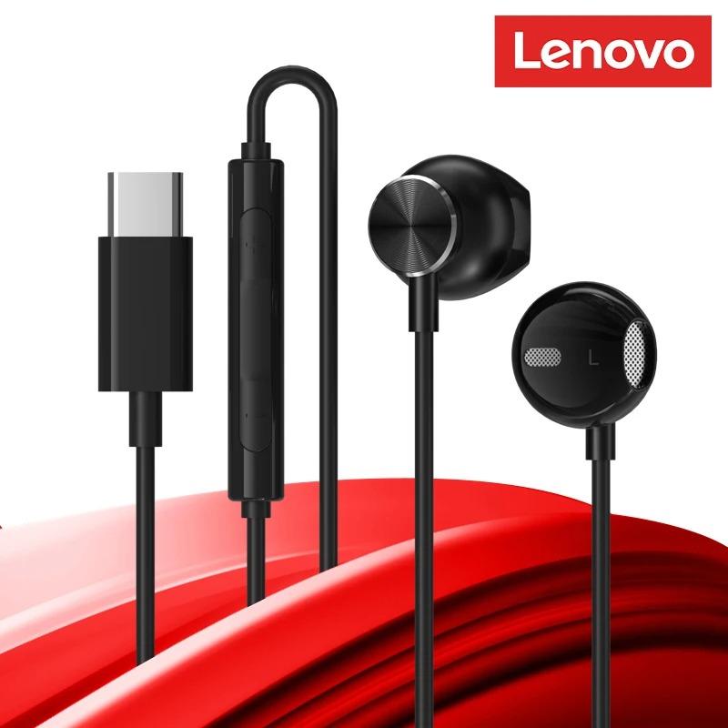 Originalt Lenovo TW16 Gaming Trådbundet Headset Subwoofer 9D Surroundljud Hifi-ljud Musikheadset Sport In-Line Semi-In-Ear Hörlurar