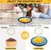 Anti-Choke Slow Feeder & Sniffing Mat for Pets – Stress Relief & Training Blanket