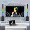 Bluetooth Speaker 2.1 Subwoofer RGB Detachable TWS Wireless Karaoke Speaker Home Theater